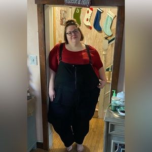 Plus size overalls